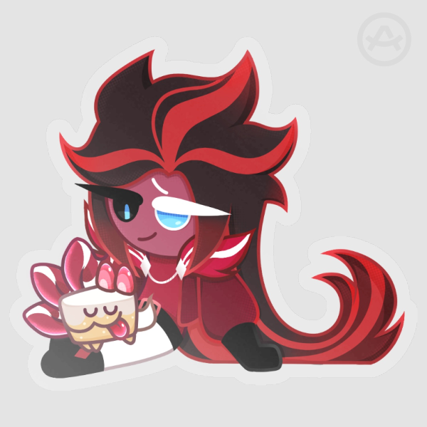 Red Velvet Cookie Sticker
