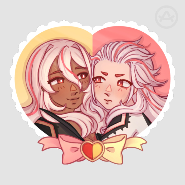 (AITSF) Tamaiba Heart Sticker