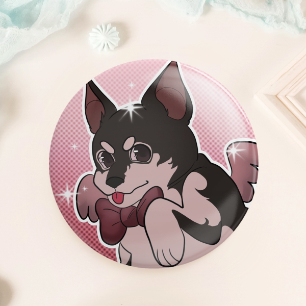 Dispatch Beef Valentine's Button Pins