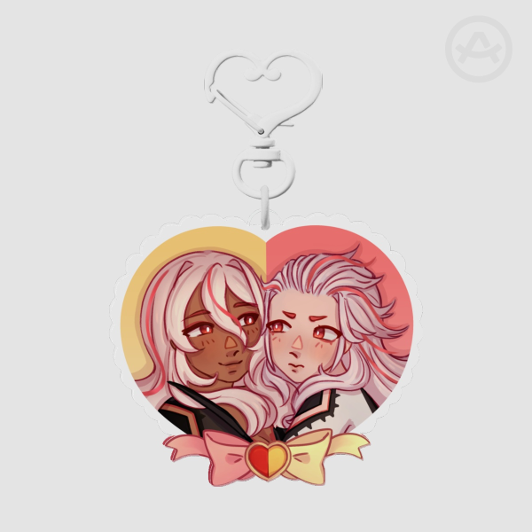 (AITSF) Tamaiba Heart Keychain