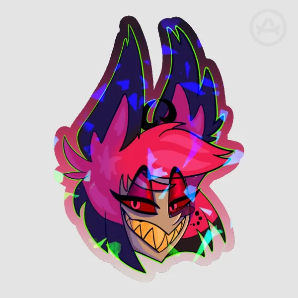 Broken glass Alastor sticker