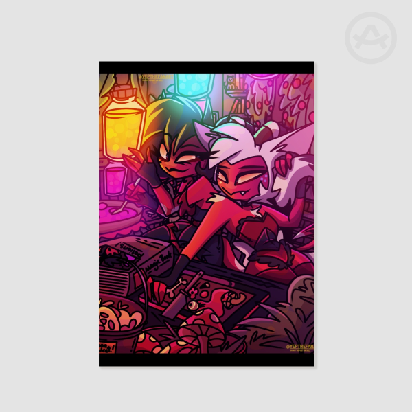 Millie and Moxxie Witch Poster