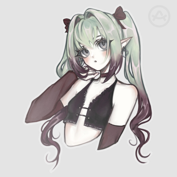 'chelsea' portrait sticker