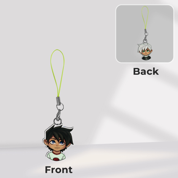 Danny phantom phone charm
