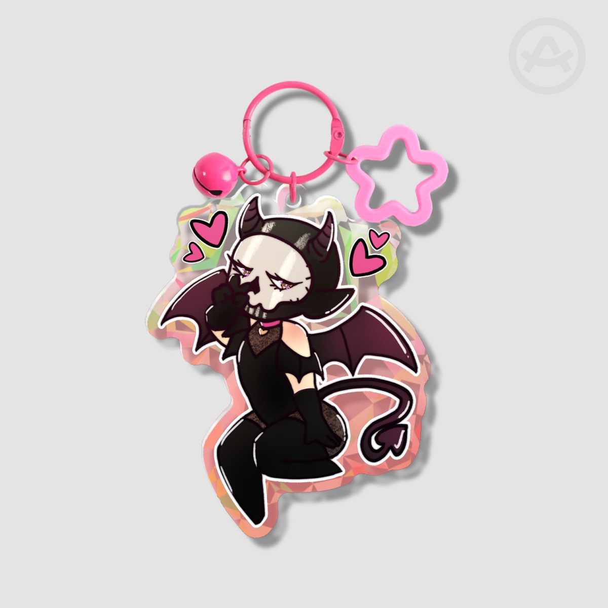 COD Valentines Day Ghost 7cm Keychain