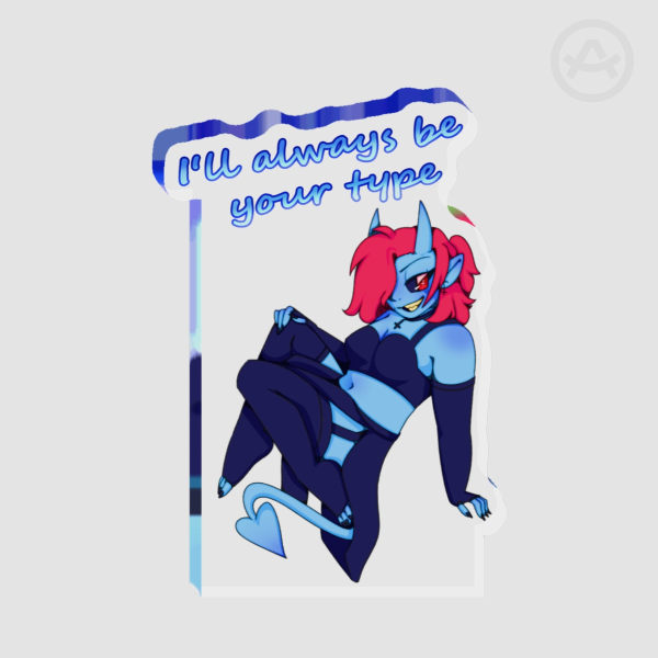 error 215 Thick Acrylic Stand No Base - 0.27"(70mm), 0.39"(10mm)