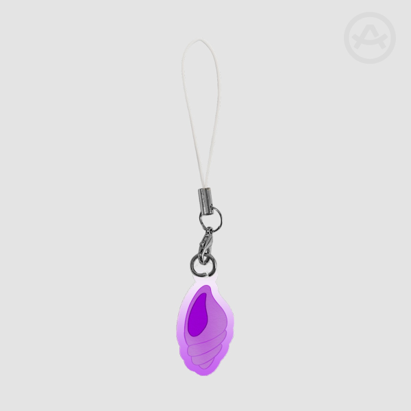 Seashell Phone Charm