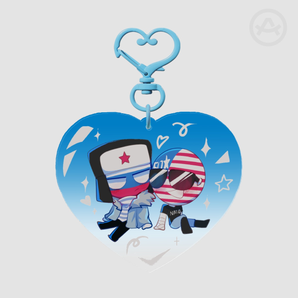 Classic Rusame [HeartShape Keychains]