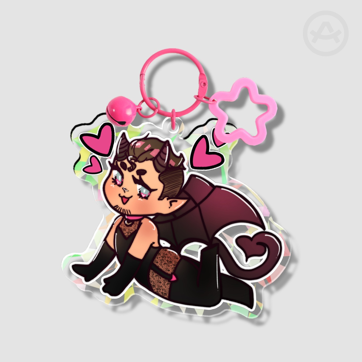 COD Valentines Day Soap 7cm Keychain