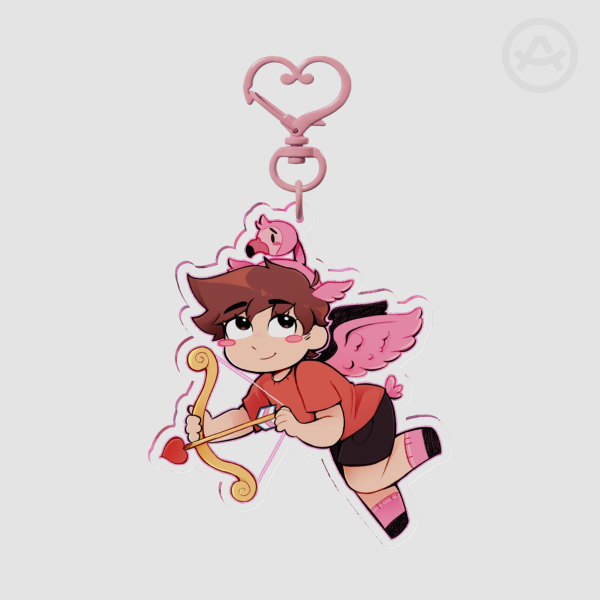 💌 Valentines Special / Flamingo Acrylic Keychain