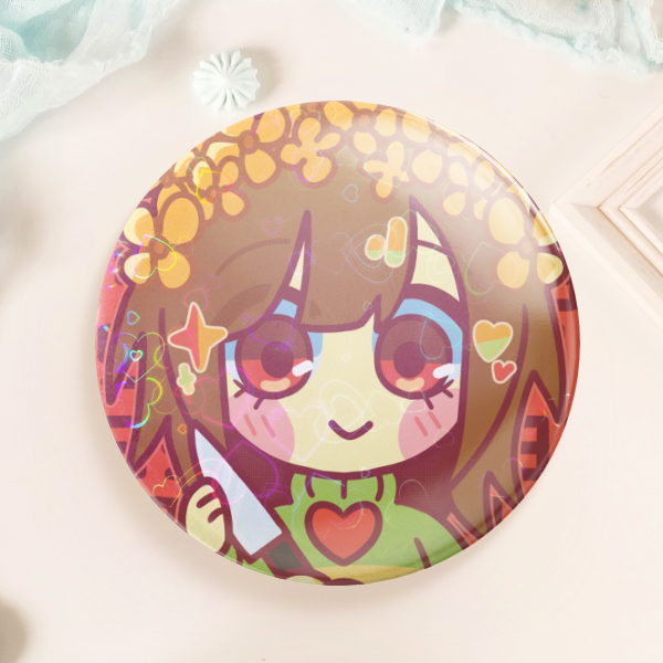 Undertale Chara Button Pin