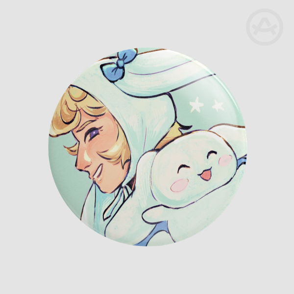 Kiriko x Cinnamoroll badge