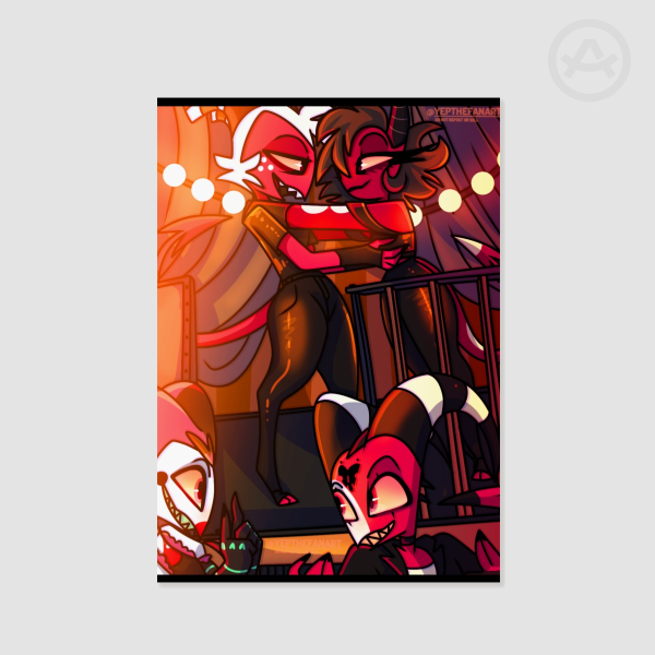 You're the one I want Millie and Moxxie Poster