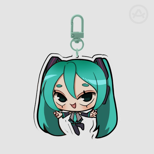 Miku Acrylic Keychain