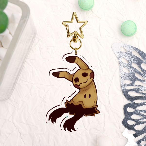 Clear Acrylic Keychains