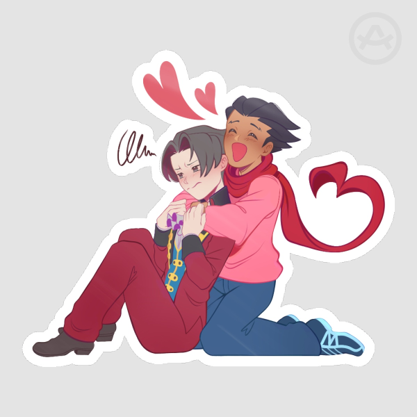 Bratfeen Hug Sticker