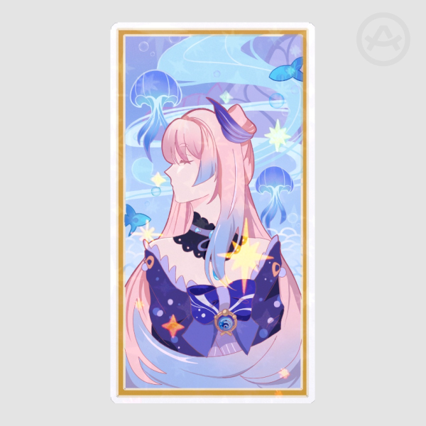 Genshin Impact Star Sticker - Sangonomiya Kokomi