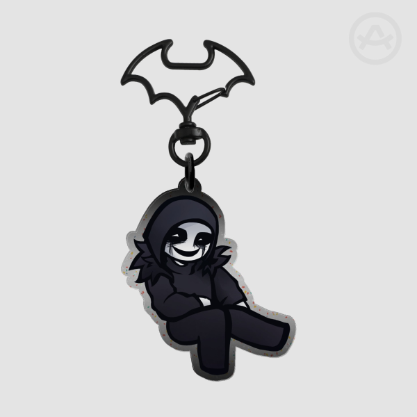 The Knocker || Glitter Keychain