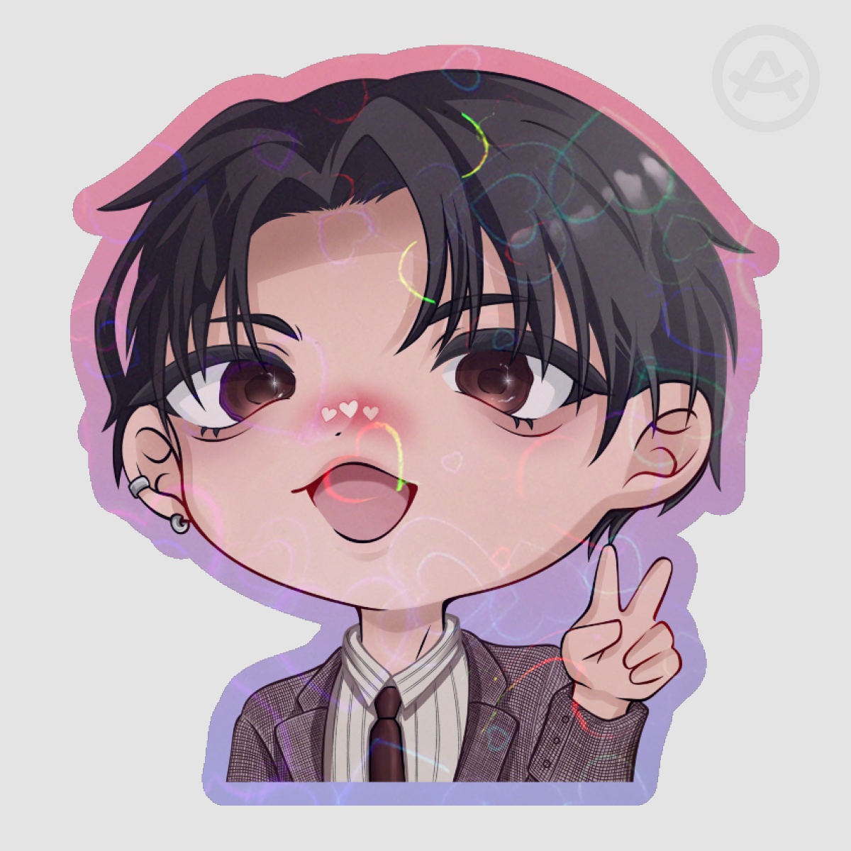 P1HARMONY Intak EX Die cut sticker