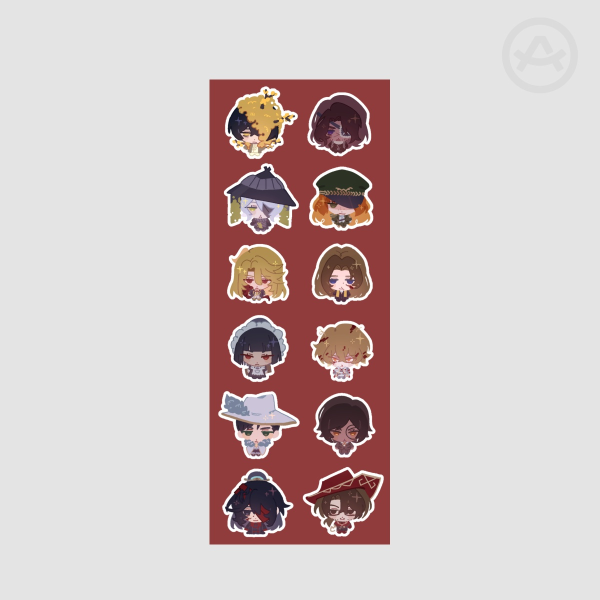 Limbus Company ID Mini Stickers