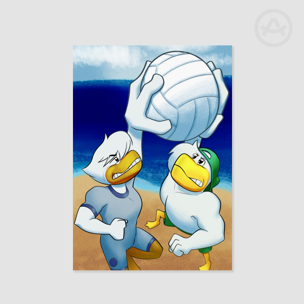 QPAU Beach Special Cover Print