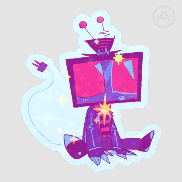 vox holo star sticker