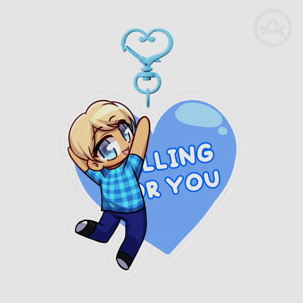  FALLING FOR YOU Garroth Acrylic Keychain