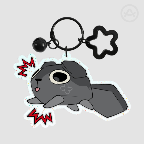 Stylized Pebble Keychain [Dandy's World]