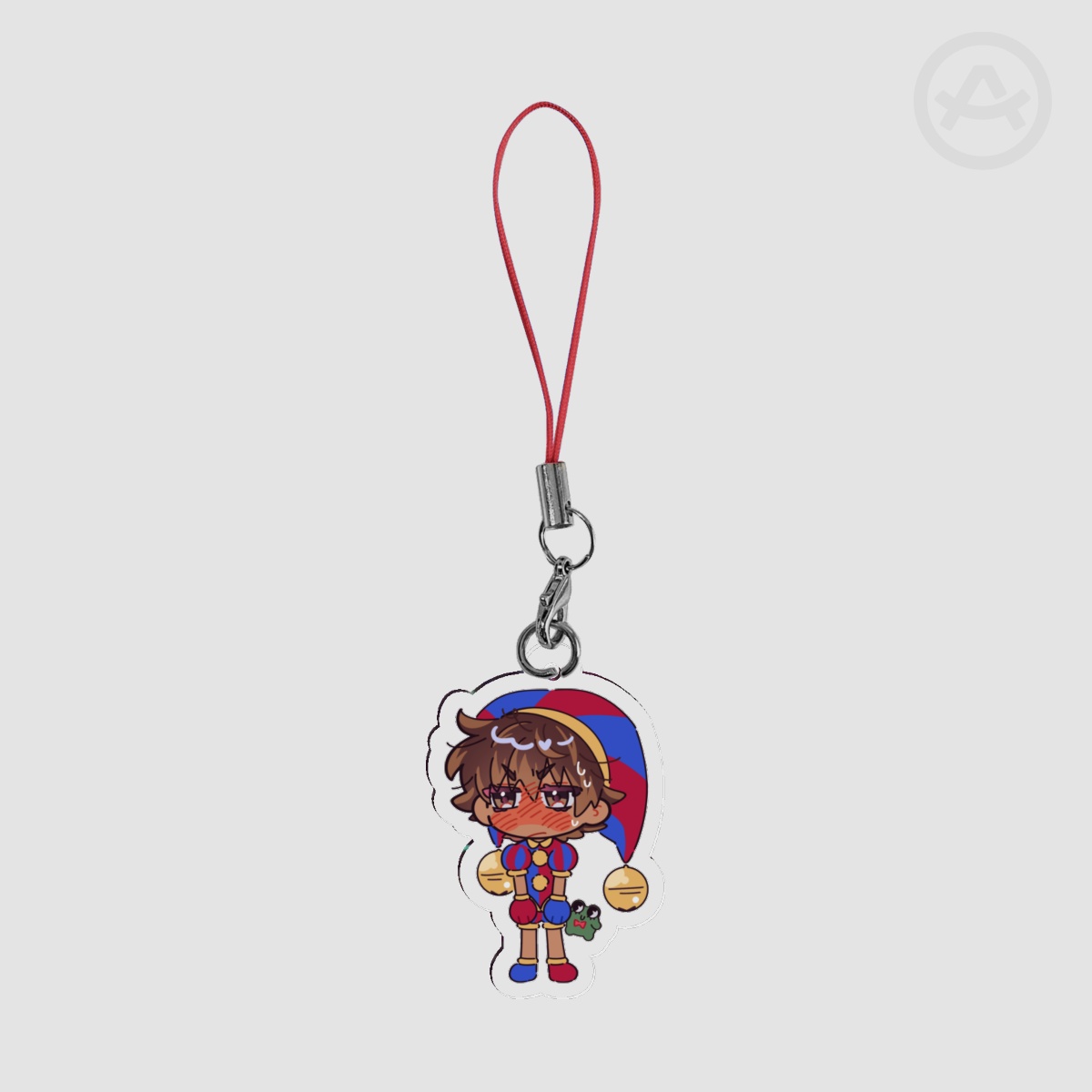 [TADC] Human Jax (Pomni suit) Acrylic Keychain