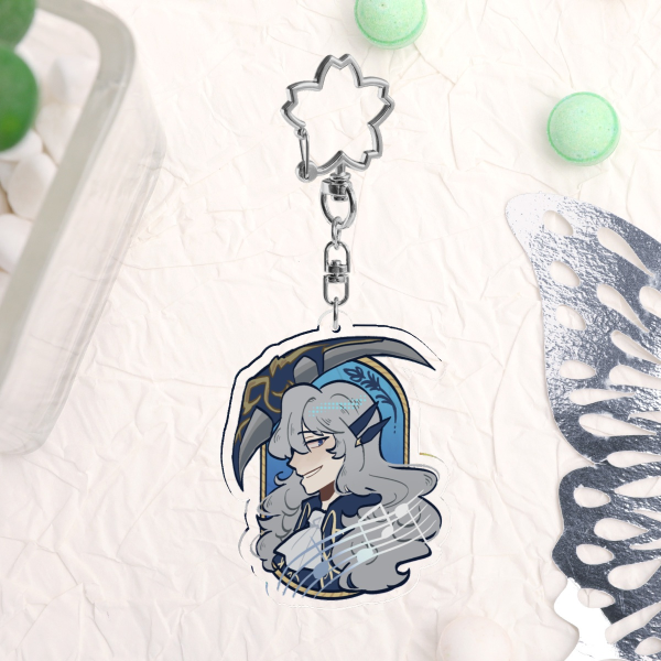 [Library of Ruina] Argalia Translucent Keychain