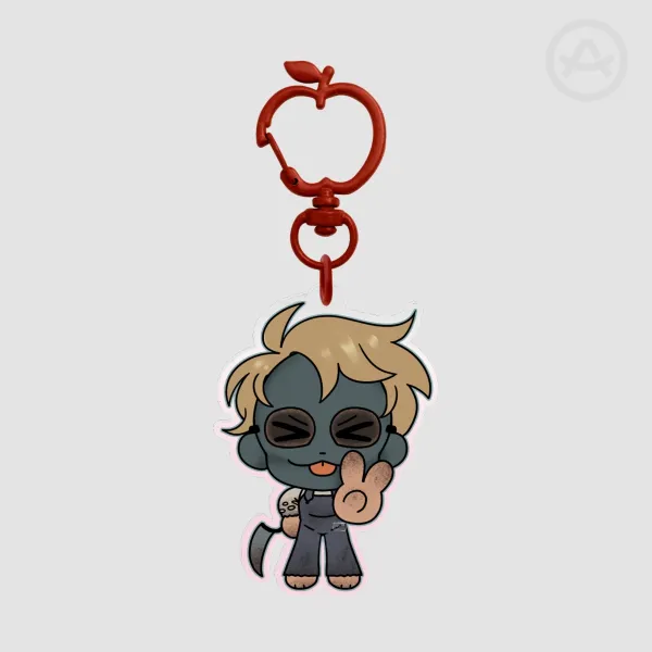 [Behind the Mask] apple baby - Colored Edge Acrylic Keychain