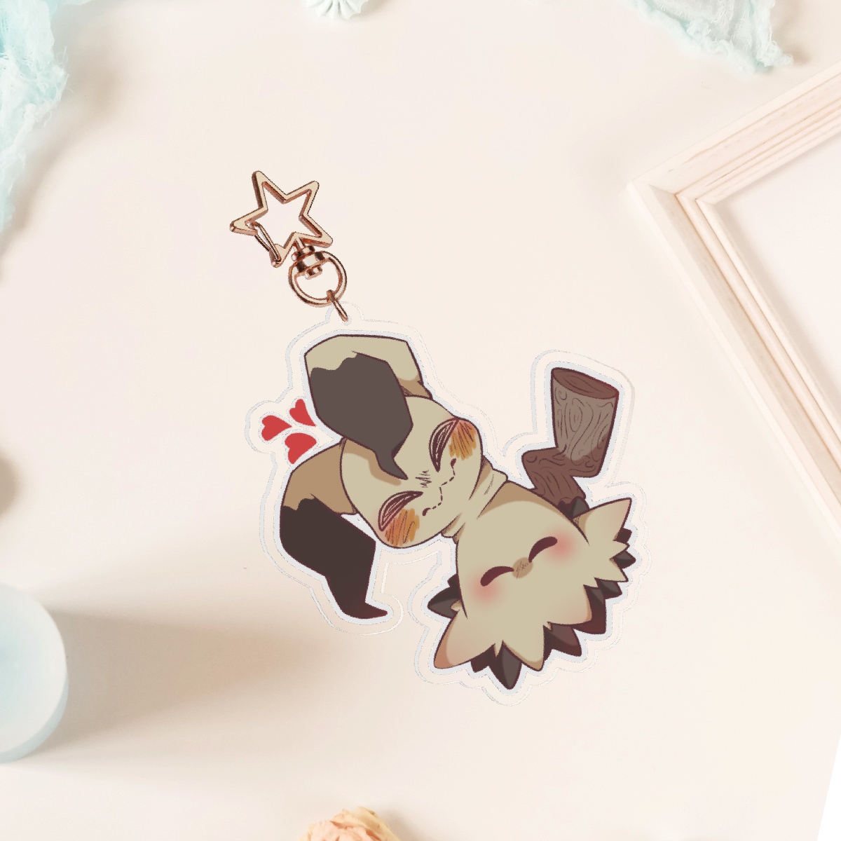 Mimikyu Acrylic Keychain