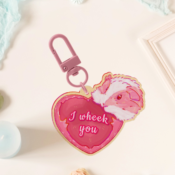 Guinea pig keychain! ♡