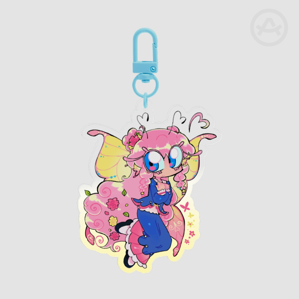 last life lizzie acrylic keychain