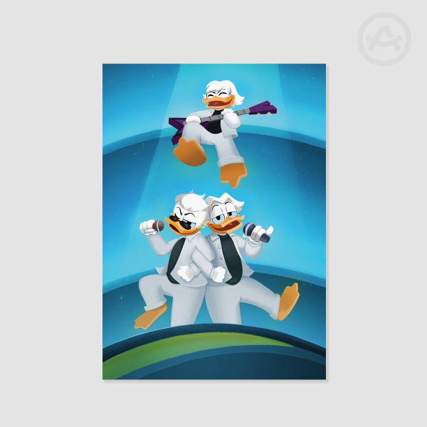 Quackstreet Boys Poster (Duck Zine)