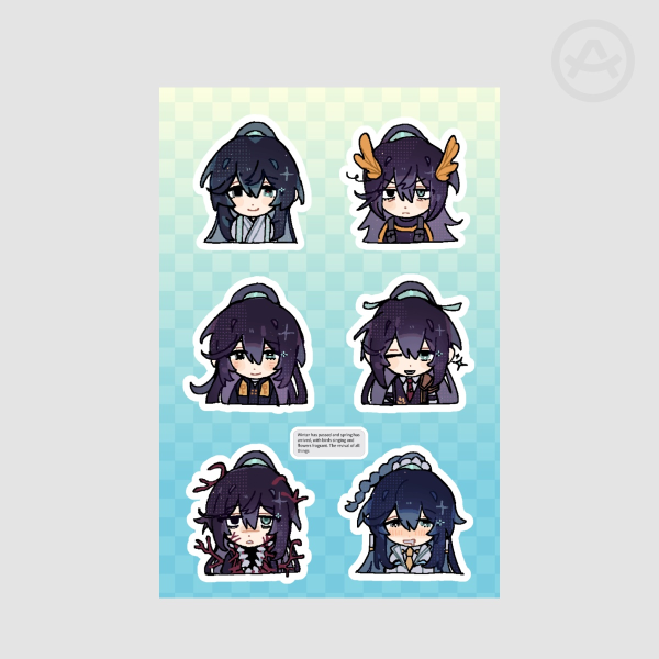 Hong Lu Sticker Set 3