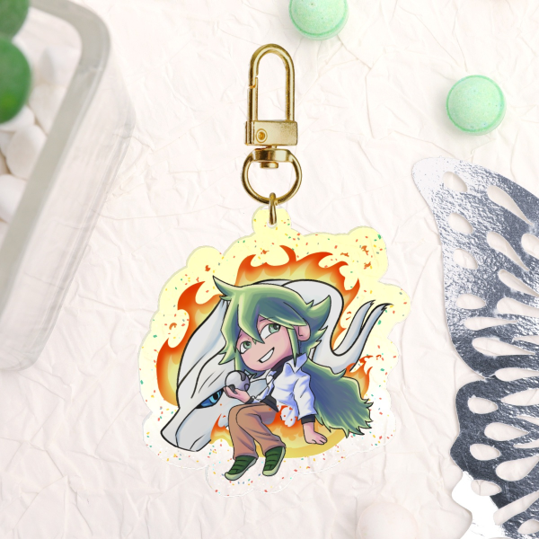 N and Reshiram Keychain!