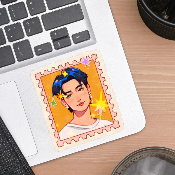 Jungkook Holo Star Sticker