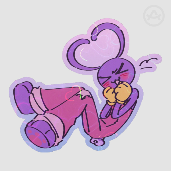 [TADC] Jax "KYAA!" Die Cut Sticker