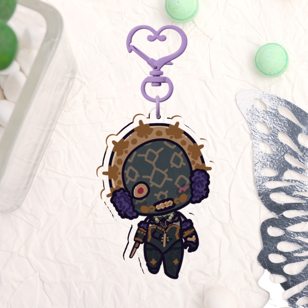 Liliya Acrylic Keychain