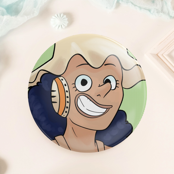 Usopp 58mm One Piece Badge!