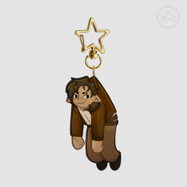 Goodtimeswithscar dangle keychain