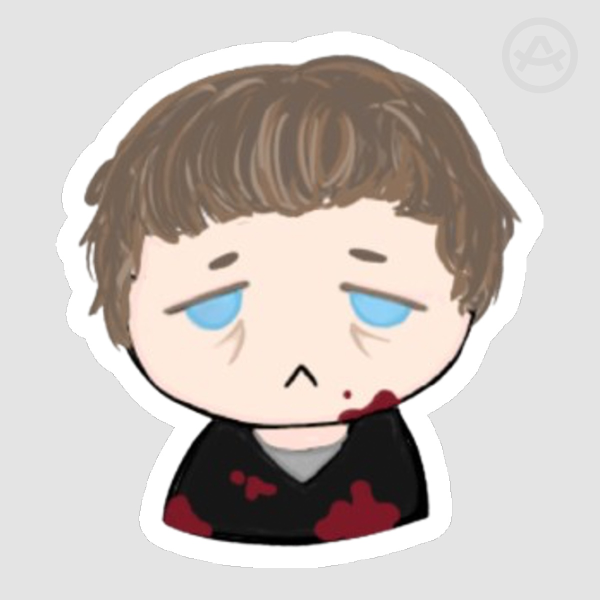 S1 chibi whitaker sticker