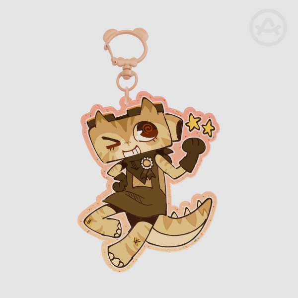Stylized Shelly Keychain [Dandy's World]