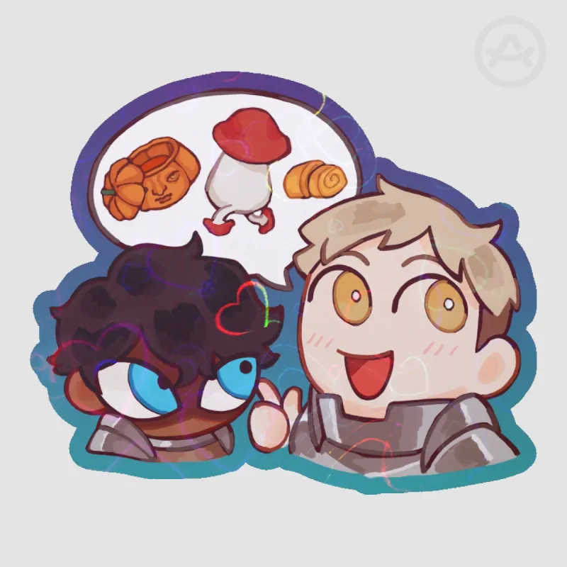 LABRU YAPPING STICKER by _unbread - ACGGOODS
