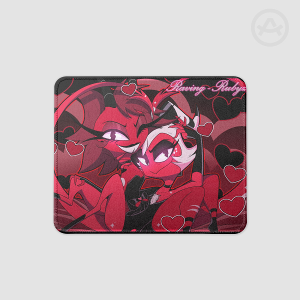Moxxie X Millie 2024 Valentines Mouse Pad