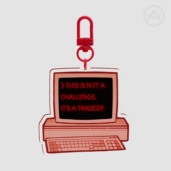 The Stanley Parable keychain: Version 2