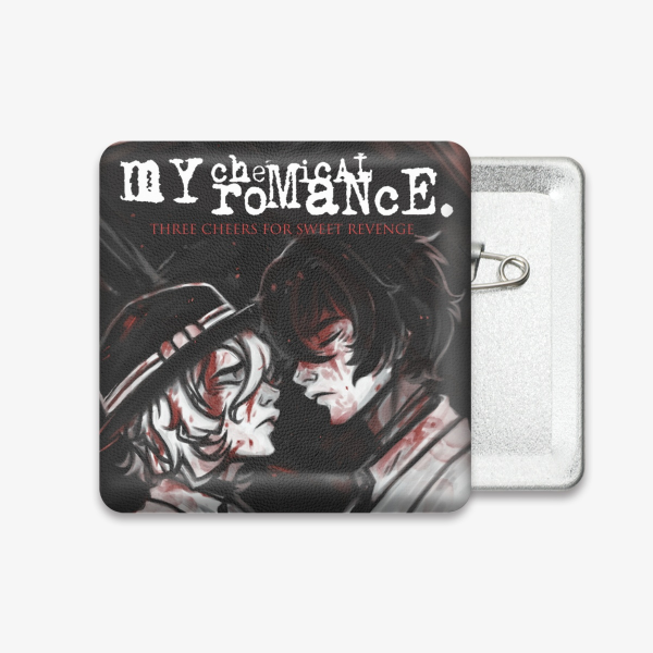 Soukoku demo lovers PU Badges - 2.28"(58mm)
