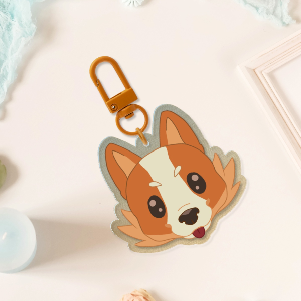 Bingo Wood Keychains