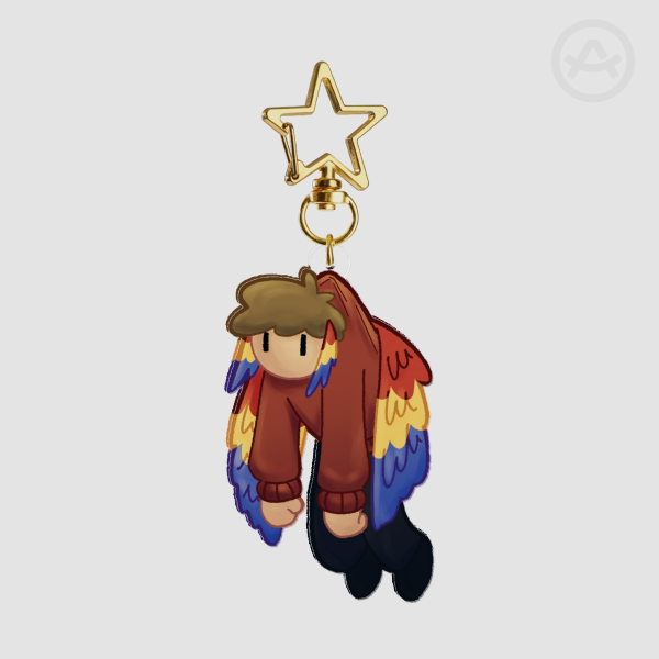 Grian dangle keychain